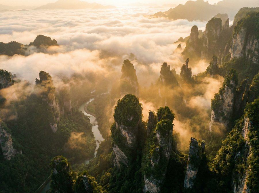 搜同网张家界国家森林公园视频